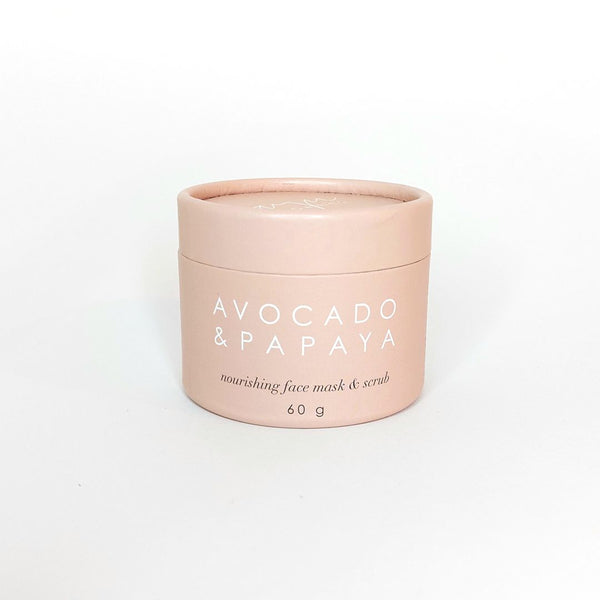 Avocado & Papaya Face Mask Powder | Kasvojauhenaamio
